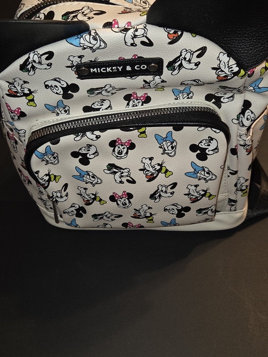 Handbags - White Disney Character Backpack
